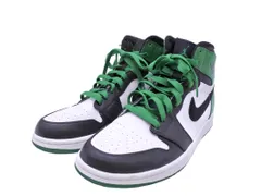 NIKE ナイキ 332550 101 AIR JORDAN 1 RETRO HI CELTICS ハイカット スニーカー size27.5ｃｍ/白ｘ黒ｘ緑 ■■ メンズ