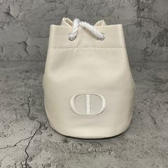 Christian Dior ノベルティ巾着ポーチ＆ミラー - メルカリ