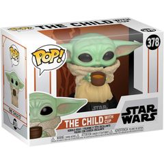 [신품/정규 대리점] FUNKO 판코 팝 Pop! Star Wars 만다롤리안 더 차일드 (컵 포함) 스타 워즈 상품 피규어