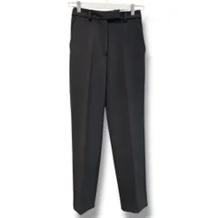 Mila Owen ミラオーウェン 後ゴムセンタープレス テーパードパンツ サイズ0 ブラック 黒 NO 09WEP251308 25年製 シンプル モノトーン レディース 春 ゴーゴー古着マルイ草加店3436