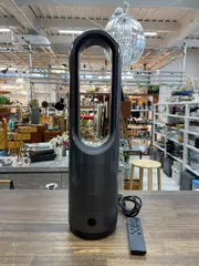 冷暖房兼用タワーファン・セラミックヒーター　リモコン付き