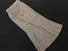 MERCURYDUO マーキュリーデュオ 総柄 ロング スカート sizeS/オフホワイト ■◇ レディース