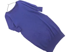 DKNY ダナキャランニューヨーク ニット ワンピース sizeS/濃紺 ■◇ レディースのサムネイル
