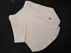 URBAN RESEARCH DOORS アーバンリサーチドアーズ ワッフル カットソー sizeONE/オフホワイト ■◇ レディース