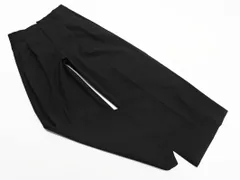 ZARA ザラ センタープレス加工 タック ワイド パンツ sizeS/黒 ■◇ レディース