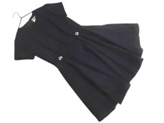 Chesty チェスティ ビジュー フレア ワンピース size1/紺 ■◇ レディース