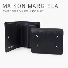 新品未使用 マルジェラ 財布 二つ折り レディース メンズ コンパクト 本革 ブランド シンプル メゾンマルジェラ Maison Margiela WALLET CLIP 2 SA3UI0007 P4745 T8013