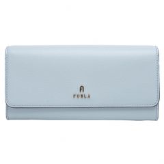 FURLA 長財布 ロゴ レザー グリーン L字ファスナー AX02 - メルカリ