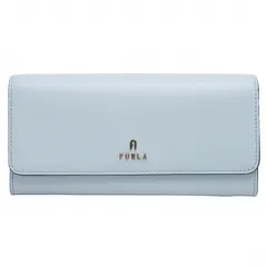 フルラFURLA 二つ折り長財布 水色