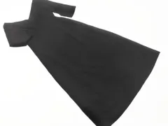 Sybilla シビラ Vネック ワンピース size40/黒 ■◇ レディース