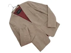 green label relaxing グリーンレーベルリラクシング ユナイテッドアローズ ノーカラー ジャケット size40/ベージュ ■◇ レディース