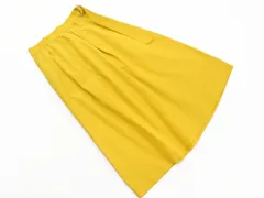 heliopole エリオポール フレア スカート size38/黄 ■◇ レディースのサムネイル