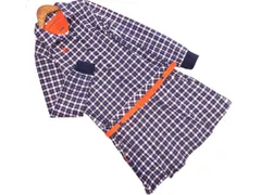 le coq sportif ルコックスポルティフ チェック チュニック ワンピース sizeM/紺 ■◇ レディースのサムネイル