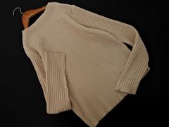 STUDIOUS ステュディオス ニット セーター sizeF/ベージュ ■◇ レディース