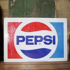 ブリキ看板 ペプシコーラ PEPSI COPS 正規品 ガレージ プレート 新品 