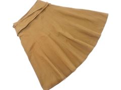 Ralph Lauren ラルフローレン フレア スカート size7/茶 ■◇ レディース
