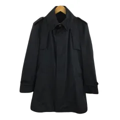 テットオム TETE HOMME De Plus コート トレンチ ミドル 無地 ライナー 中綿 長袖 S 黒 ブラックのサムネイル