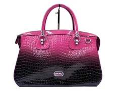 Folli Follie フォリフォリ エナメル グラデーション トート バッグ ピンク ■■ レディース