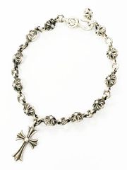 CHROME HEARTS #1クロスボールタイニーCHクロスブレスレット 美品 