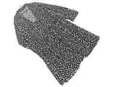 ZARA ザラ 花柄 シャツ ワンピース sizeM/黒 ■◇ レディース