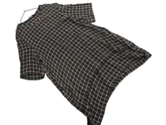 ZARA WOMAN ザラ ウーマン チェック チュニック ワンピース sizeM/チャコール ■◆ レディース