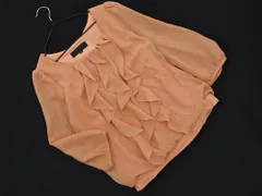 UNTITLED アンタイトル ブラウス シャツ size0/オレンジ ■◇ レディース