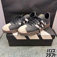 ◎【短期展示品】 アディダス スニーカー ID6017 27.5cm VL COURT 2.0 U adidas ブラック ホワイト ブラウン 【未使用／中古】