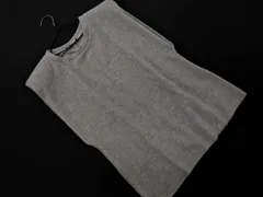 ZARA ザラ カットオフ ベスト sizeS/グレー ■◇ レディース