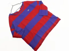 LACOSTE ラコステ ボーダー カットソー size38/赤 ■◇ レディース