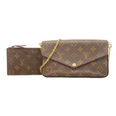 ルイ・ヴィトン(Louis Vuitton) ルイ・ヴィトン 財布・ショルダーウォレット モノグラム ポシェットフェリシー M61276 ブラウンレディース