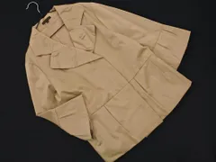TRANS WORK トランスワーク 七分袖 ジャケット size42/ベージュ ■◇ レディースのサムネイル