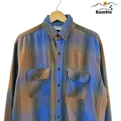 70's FIVE BROTHER ネルシャツ　Lサイズ　USA製