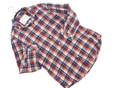 BEAMS ビームス リネン混 チェック ボタンダウン シャツ sizeS/カラフル ■◇ メンズ