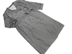 leilian レリアン 大きいサイズ ベルト付き ロング コート size13プラス/グレー ■◇ レディース