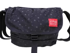 Manhattan Portage マンハッタンポーテージ 星柄 ショルダー バッグ 黒 ■■ レディース