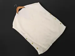 Techichi テチチ Vネック ニット ベスト sizeF/オフホワイト ■◇ レディース