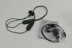 【ジャンク】audio-technica ATH-CKS330XBT/ワイヤレスイヤホン/グリーン