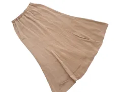 N. エヌ ナチュラルビューティーベーシック ロング スカート sizeM/ベージュ ■◇ レディース