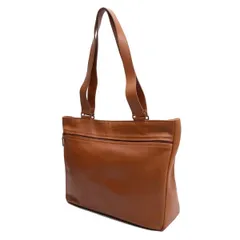 コーチCOACH レザートートバッグ ブラウン