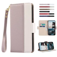 【JDDLang】iphone 11 手帳型スマホケース サイドマグネット 高級PUレザー 全面保護 対照色 耐久性 軽量 便利 耐衝撃 ハンドメイド 11 携帯電話ケース財布型カバー カード収納 横置き機能 汗や指紋防止 擦り傷防止 男女性 上品な シンプル