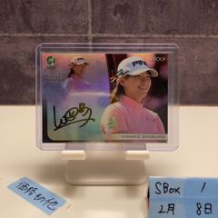マグホ発送』EPOCH 2021 日本女子ゴルフ 直筆サインカード 渋野日向子