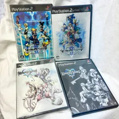 423 PS2 キングダムハーツ 4本セット KH KH2 ファイナルミックス+ PlayStation2 ソフト まとめ売り