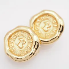 Q117 AGATHA PARIS アガタ イヤリング ゴールド デザイン コスチュームジュエリー