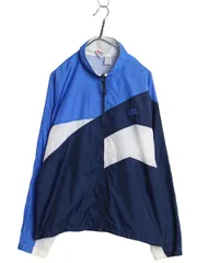 【お得なクーポン配布中!】 90s ナイキ フルジップ ナイロン トラック ジャケット メンズ L オールド 初期 銀タグ スウッシュ ウインドブレーカー ブルゾン ジャンパー