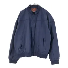 90年代 Arnold Palmer アーノルド・パーマー ダービージャケット ネイビー(メンズ XL)中古 古着 X3943