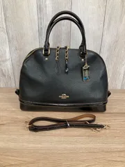 美品 COACH コーチ ショルダーバック ハンドバック 2wayバック ブラック 54664 平塚店 衣料品　⑥