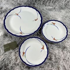 新品未使用 黒光茂明 監修 ノリタケ「ほっと秋色」紅葉 プレート豪華12