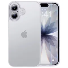【新品】 【米軍MIL新規格・指紋防止】CASEKOO iPhone 17 用 ケース 耐衝撃 滑り止め 指紋防止 米軍MIL規格 マット仕上げ ストラップホール付き 黄変防止 耐久性 カバーセット あいふおん17ケース 6.3 インチ(マットクリア) 0