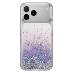 【新品】 【SwitchEasy】 iPhone 17 Pro Max 対応 ケース クリア おしゃれ キラキラ 可愛い 耐衝撃 スマホケース ラメ かわいい 星 グリッター 携帯ケース [ iPhone17ProMax アイフォン 17ProMax 対応 1