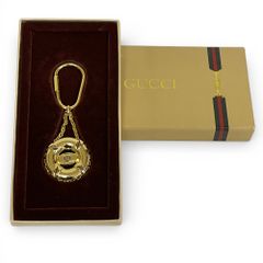 GUCCI キーホルダー ゴールドカラー インターロッキングG - メルカリ